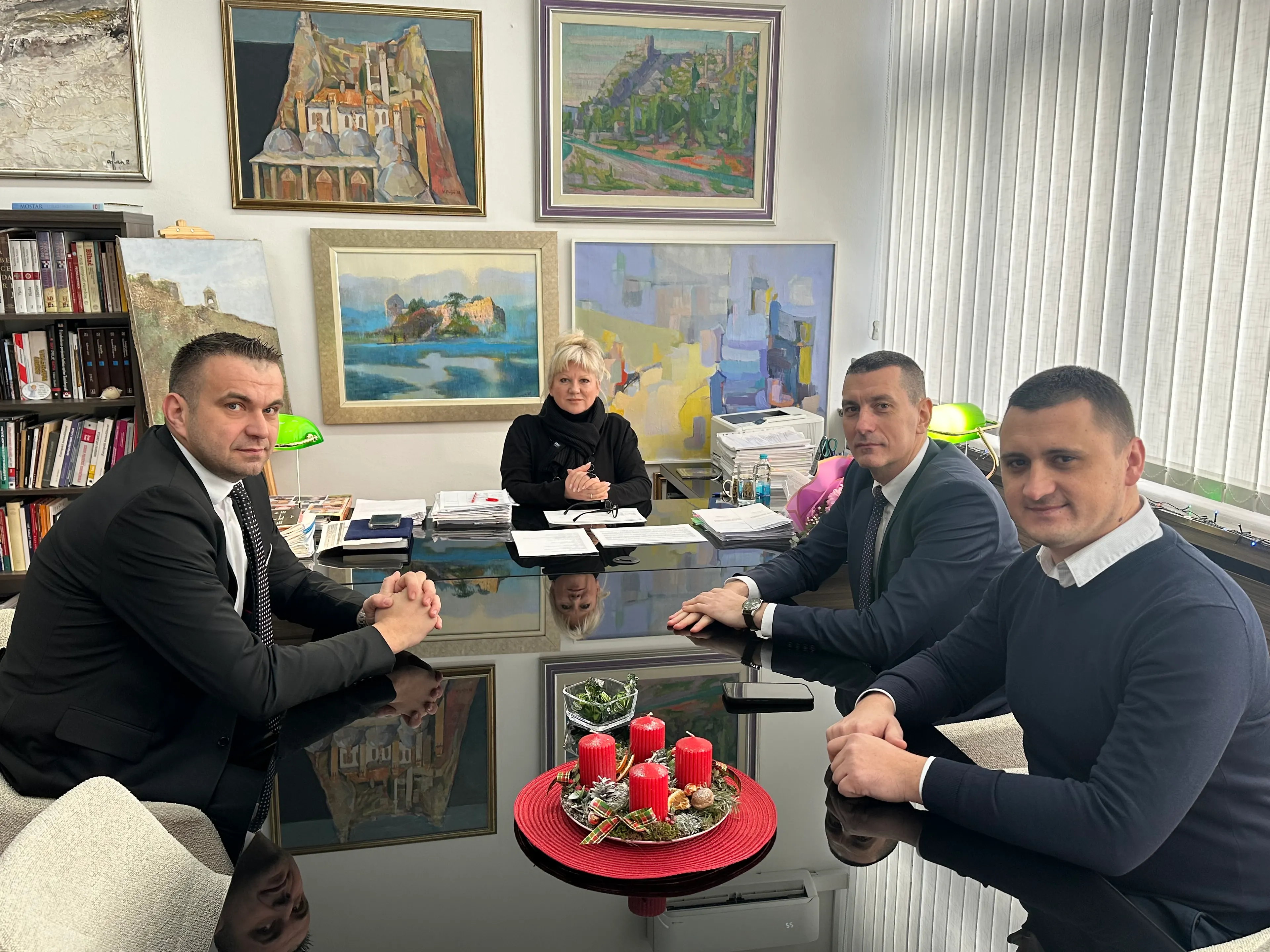 Sastanak ministrice Vlaisavljević s izaslanstvom Općine Gornji Vakuf-Uskoplje